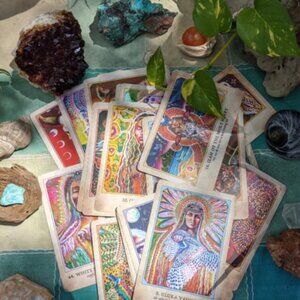 Earth Warriors Oracle Deck & Guidebook Set